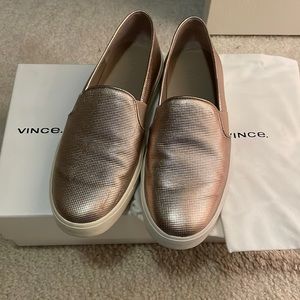 Vince Blair Leather Slip-ons